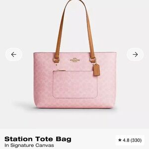 Coach Station Tote Bag